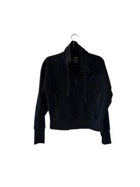 Old Navy women's Black Zip-Up Sweater